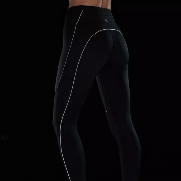 Athleta Cold Front Hybrid Run Tight size XXS Black - Picture 3 of 5